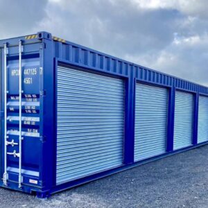 40’ Shipping Container with 4 roll up doors - Image 1